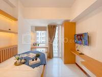 Minimalist and Comfort Studio Apartment Tokyo Riverside PIK 2 By Travelio