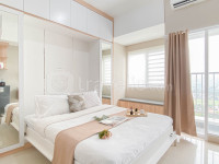Soft Ivory Studio at Royal Sentul Park Apartment  By Travelio
