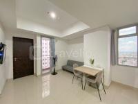 Apartemen Pesona Square Depok - Spacious and Minimalist 2BR at Pesona Square Depok Apartment By Travelio