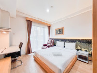 Good and Comfort Stay Studio Patraland Amarta Apartment By Travelio