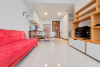 Comfort Stay and Modern Look 1BR Marigold Nava Park Apartment By Travelio