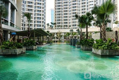 Apartemen Taman Anggrek Residence - Minimalist High Floor 1BR Apartment at Taman Anggrek Residence By Travelio