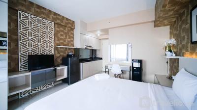 Apartemen Tanglin Supermall Mansion - Modern and Cozy Stay Studio Apartment at Tanglin Supermall Mansion By Travelio