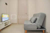 Minimalist and Comfort 1BR Menara Jakarta Kemayoran Apartment By Travelio