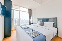 Stylish Studio at Tree Park City Cikokol Apartment By Travelio