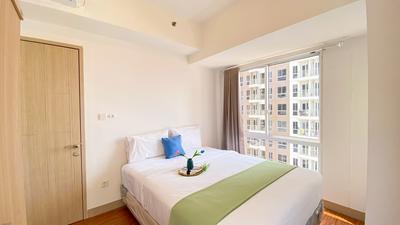 Brand New and Good Choice 2BR at Tokyo Riverside PIK 2 Apartment By Travelio