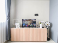 Apartemen LRT City Sentul - Royal Sentul Park - Soft Grey 1BR at Royal Sentul Park Apartment By Travelio