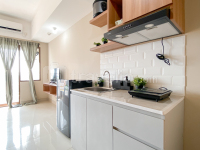 Apartemen LRT City Jatibening - Scandinavian Minimalist Studio at LRT City Jatibening Apartment By Travelio