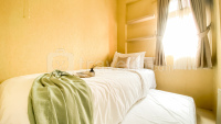 Comfy 2BR Near Mall at Green Pramuka City Apartment By Travelio
