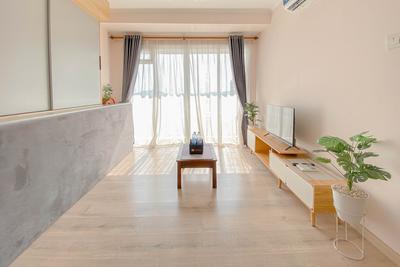 Minimalistic Abode 2BR at Gateway Pasteur Apartment By Travelio