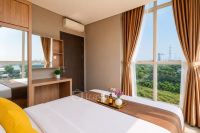 Cozy and Wonderful 1BR Ciputra International Apartment By Travelio