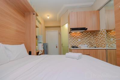 Apartemen Green Pramuka City - New Modern Studio Apartment at Green Pramuka City By Travelio 