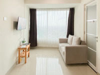 Apartemen Grand Kamala Lagoon - Practical Semi Furnished 2BR at Grand Kamala Lagoon Apartment By Travelio