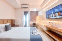 Apartemen B Residence - Minimalist and Warm Studio Apartment at B Residence By Travelio