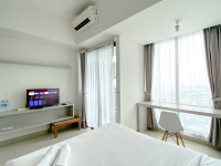 Apartemen LRT City Bekasi - White Toned Studio at LRT City Bekasi Apartment By Travelio