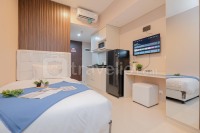 Wonderful and Homey Studio Vasaka Solterra Apartment By Travelio