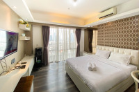 Good Choice and Cozy Studio at Ambassade Kuningan Apartment By Travelio