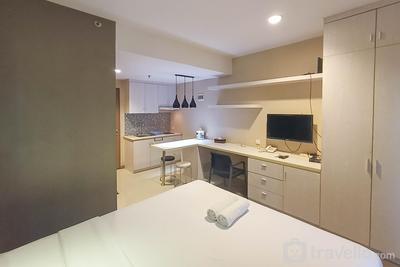 Hotel dan Apartemen Student Park - Elegant and Cozy Studio Student Park Apartment By Travelio