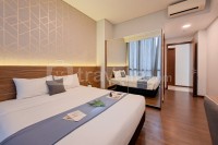 Apartemen Marigold Nava Park - Modern Wood Accent 2BR at Marigold Nava Park Apartment By Travelio