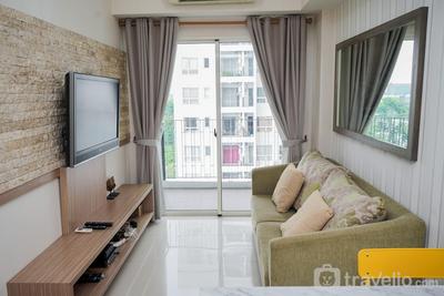 Modern and Nice 2BR Apartment Scientia Residence By Travelio