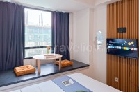 Modern Studio near Binus Alam Sutera at Collins Boulevard Apartment By Travelio