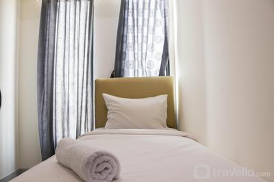 Apartemen Osaka Riverview PIK 2 - Minimalist 2BR Osaka Riverview PIK 2 Apartment (No Living Room) By Travelio