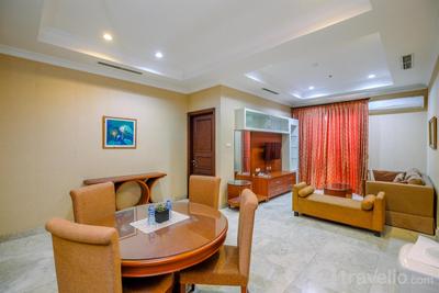 Apartemen Bellezza - Exclusive and Comfy 2BR with Extra Room at Bellezza Apartment By Travelio