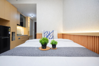2 Pax Practical Studio at Transpark Cibubur Apartment By Travelio