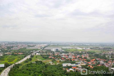 Apartemen Orange County - Unfurnished Studio with AC at 26th Floor Orange County Apartment By Travelio