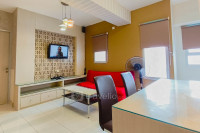 Apartemen Puncak Kertajaya - Pleasant 2BR Combined Unit at Puncak Kertajaya Apartment By Travelio