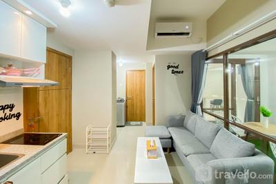 Apartemen LRT City Jatibening - Homey and Nice 1BR at Gateway Park LRT City Bekasi Apartment By Travelio