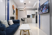 Modern Look 2BR Apartment at The Wahid Private Residence By Travelio