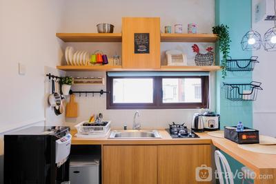 Apartemen Asatti - Minimalist 2BR at Asatti Apartment By Travelio