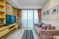 Fancy and Nice 1BR Apartment at Nine Residence By Travelio