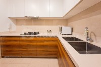 Apartemen Marigold Nava Park - Modern Wood Accent 2BR at Marigold Nava Park Apartment By Travelio