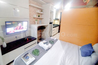 Modern and Tiny Studio at Tamansari Papilio Apartment By Travelio