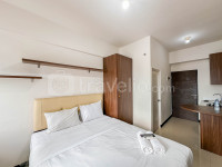 Apartemen Amega Crown Residence - Warm and Tidy Studio Apartment Amega Crown Residence By Travelio