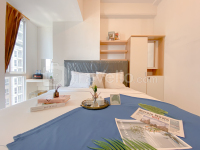 Beautiful and Homey Studio Apartment at Tokyo Riverside PIK 2 By Travelio