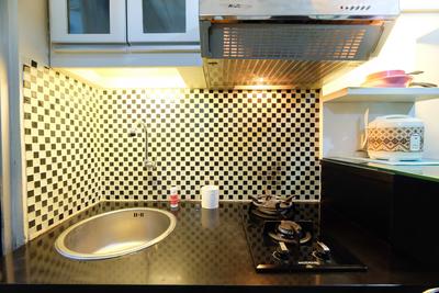 Apartemen Green Palace Kalibata - Monochrome Style 2BR Green Palace Kalibata Apartment By Travelio