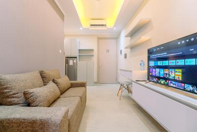 Apartemen Menara Jakarta Kemayoran - Comfort and Modern Look 1BR Menara Jakarta Kemayoran Apartment By Travelio