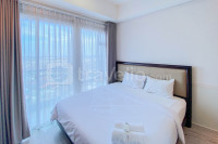 Spacious and Comfort 2BR Combine Puri Mansion Apartment By Travelio