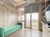 Apartemen Vasanta Innopark - Woodtone Studio at Vasanta Innopark Apartment  By Travelio