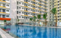 Apartemen LRT City Sentul - Royal Sentul Park - Unfurnished Studio Room with AC at Royal Sentul Park Apartment By Travelio