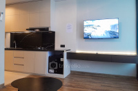 Modern Cozy 2BR Combined Unit at Apartment Tamansari Skylounge Balikpapan By Travelio