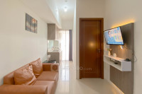 Warm and Comfortable 1BR Apartment at Vittoria Residence By Travelio