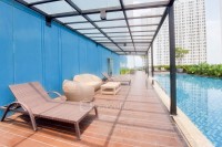 Apartemen Cisauk Point - Warm Wooden Touch Studio Room at Apartment Cisauk Point By Travelio
