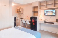 Apartemen The Parc South City - Spacious and Relaxing Studio Room at The Parc South City Apartment By Travelio