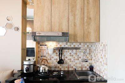 Apartemen Green Pramuka City - Modern and Bright 2BR Green Pramuka City Apartment By Travelio