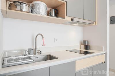 Apartemen Taman Anggrek Residence - Minimalist High Floor 1BR Apartment at Taman Anggrek Residence By Travelio