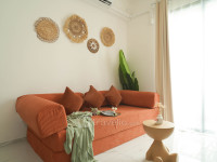 Homey 2BR for 3 Pax at Sky House BSD Apartment By Travelio